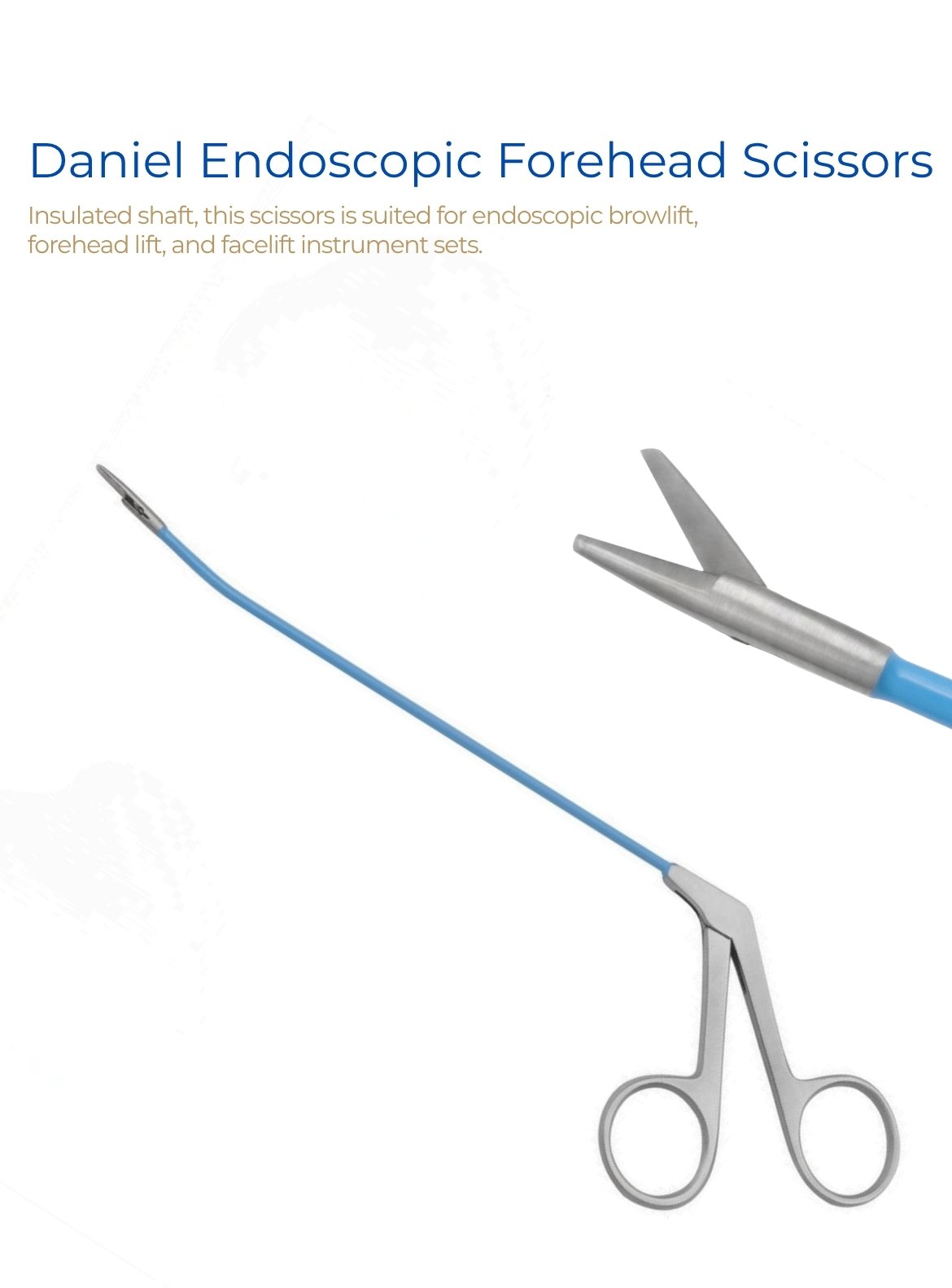 Daniel Endoscopic Forehead Scissors