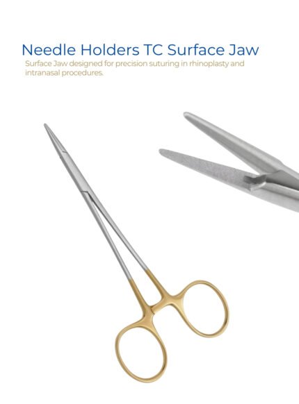 Needle Holders Tungsten Carbide Diamond Jaw