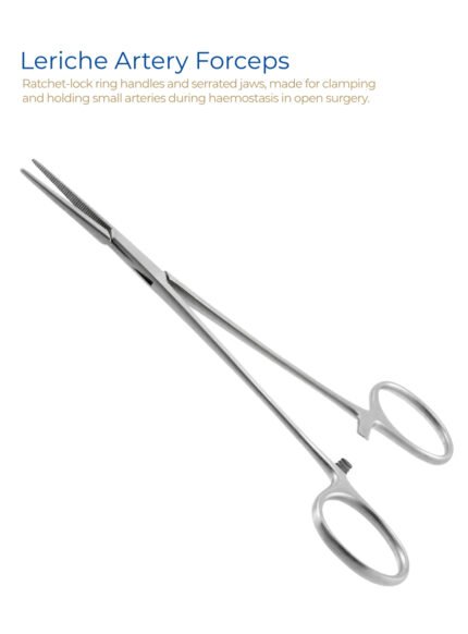 Leriche Artery Forceps