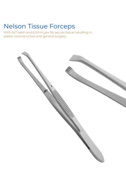 Nelson Tissue Forceps 6x7 Teeth